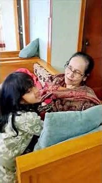 grandfather does not see,so he shows the way