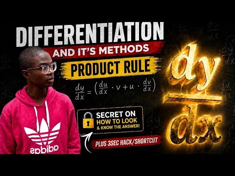Product Rule Method of Differentiation | Derivative of a Function | Calculus | Derivative Rules-Easy
