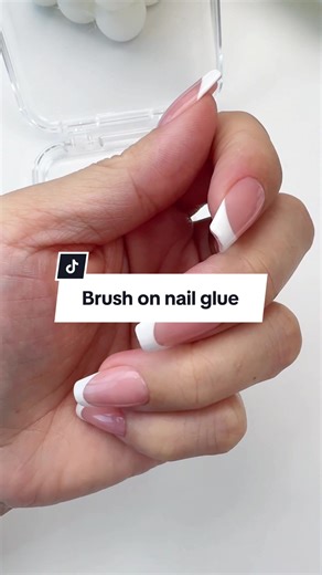 How to Apply Handmade Nails with Brush-On Nail Glue