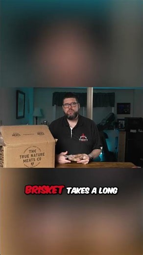 Taste REAL Texas Brisket: Fully Cooked & Smoked Perfection! #shorts