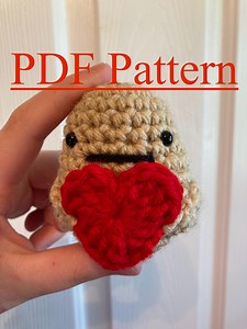 Crochet Loving Potato Online Pattern—made With Soft Worsted Weight Yarn - Etsy Australia
