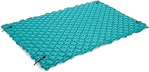 Intex Giant Inflatable Floating Water Mat Relaxing Platform Pad for Pools and Lakes.