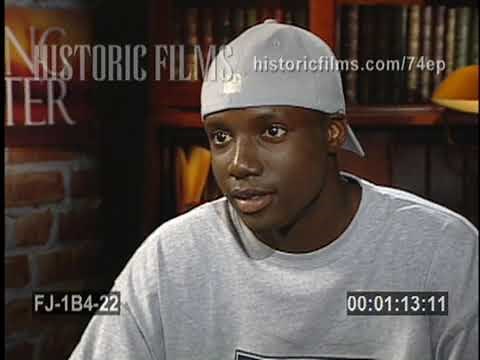 Finding Forrester Rob Brown Interview Press Junket (2000)