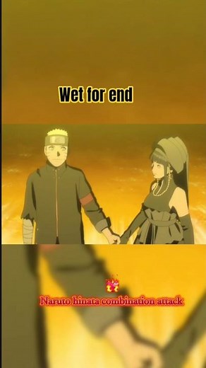 Naruto hinata combination attack #shorts #trending #naruto #itachi #anime edit#for you#kakashi #for