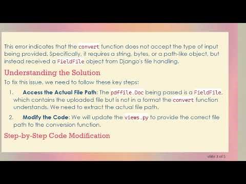 Converting Uploaded docx Files to PDF in Django