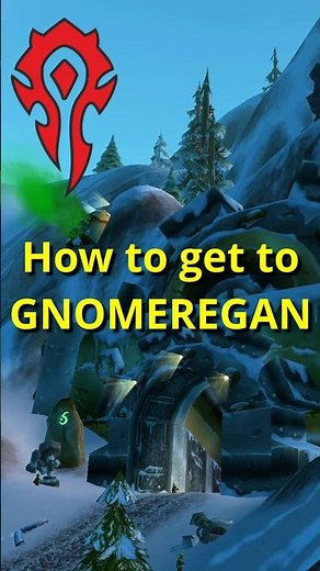 How to get to Gnomeregan!? #worldofwarcraft #gaming #guide #wowclassic #warcraft #games #shorts