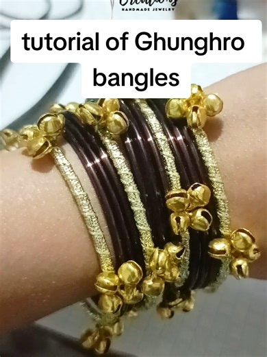 Ghunghro Bangles Tutorial: Make Your Own Beautiful Bangles