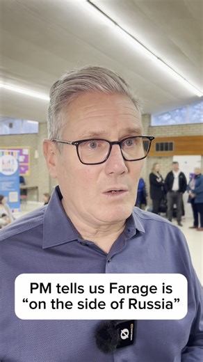 Prime Minister Keir Starmer tells us that Nigel Farage is “on the side of Russia” - it’s as the Reform UK Leader says he would vote against deploying British troops to Ukraine due to a lack of manpower: | Greatest Hits Radio News