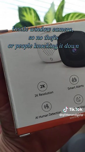 I've been using my inside window camera, the W150 2K Window Camera by Girafit, for a week now and I really like it. Runs off my home wifi and set up was easy! I have our perimeter set for my parking space and if anyone walks by my window or up to my door. Good quality camera and night vision. Storage runs off Cloud storage or a SD card. I have mine hooked to the cloud. Definitely recommend for an affordable window camera. Click the shopping link/cart below to snag yours. ☺️ #insidewindowcamera #