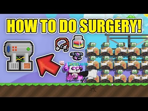 HOW TO DO SURGERY IN GROWTOPIA + TIPS (Easy) | Growtopia 2023 |