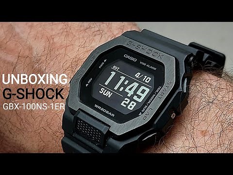 UNBOXING CASIO G-SHOCK GBX-100NS-1ER