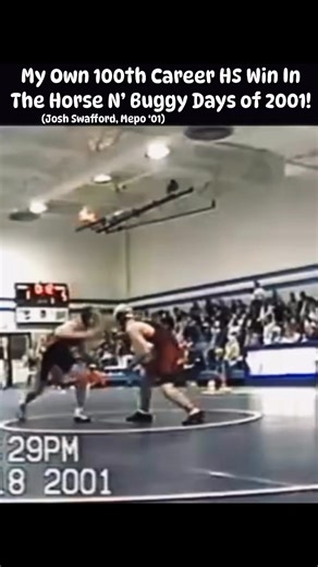 Doing all these 100 win shout-outs… it’s tough to not think of my own… haha, which was a pretty cool experience because my 100th career win just happened to also be my fastest pin in HS! | The Pin Doctors