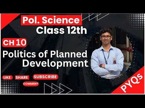 🔥"Politics of Planned Development" | Class 12th | Political Science | IMP PYQs / MCQs AR ||