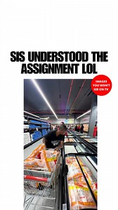 sis understood the assignment #lol | Images you WON'T see on T.V.