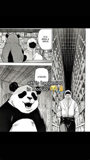 Wtf is happening in modulo 😭🙏 #jjkmodulo #itadori #yuji #panda
