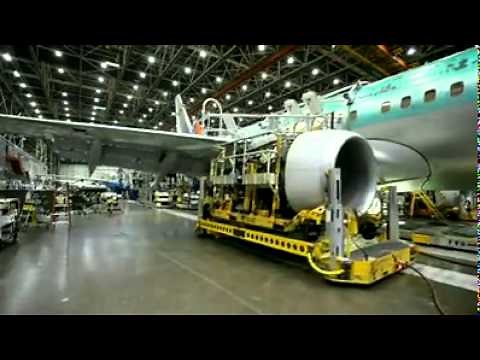 Making of a Boeing air plane