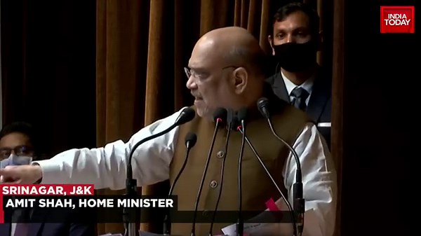 Watch: Amit Shah chairs key security review meet in J&K