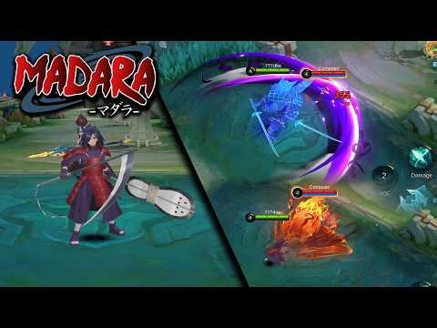 MADARA UCHIHA | Suyou Custom Skin Showcase | MLBB x NARUTO