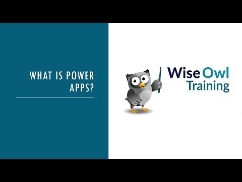 Wise Owl Webinar - What is Power Apps?