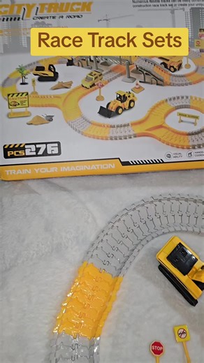 #racetrack #racetracks #tiktokshopblackfriday #construction #dinosaur Get this rave track set today