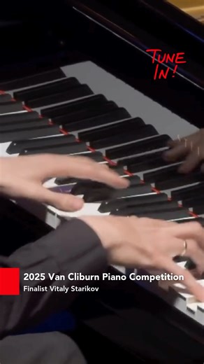 Tune in to the final round of the 2025 Van Cliburn International Piano Competition - The Cliburn from June 3-7 at 8:30 PM (ET) 🏆 The gold medalist will receive $100,000, the silver medalist $50,000, the bronze medalist $25,000, and all prizewinners receive comprehensive career management, artistic support, and bolstered publicity efforts for the three following years 🎶 Here, finalist Vitaly Starikov performs Chopin’s Etude Op. 25 No. 1 https://theviolinchannel.com/vc-live-2025-cliburn-piano-co
