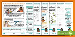 KS1 The Mystery of the Spacesuit Snatcher SPaG Problem-Solving Game