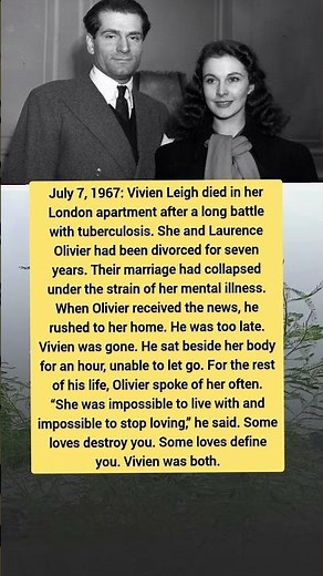 He Never Stopped Loving Her | The Tragic Love Story of Vivien Leigh & Laurence Olivier