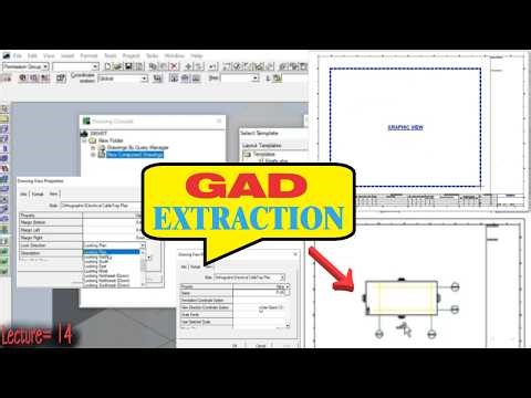 SP3D Training | Lecture 14 | How to Extract GAD from Smart Plant 3D #sp3d #design #piping
