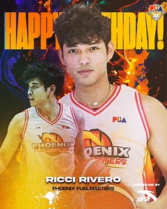 Happy Birthday, Ricci! ---- ANTA Philippines keeps the greeting moving! #PBAAngatAngLaban #PBABirthdays | PBA