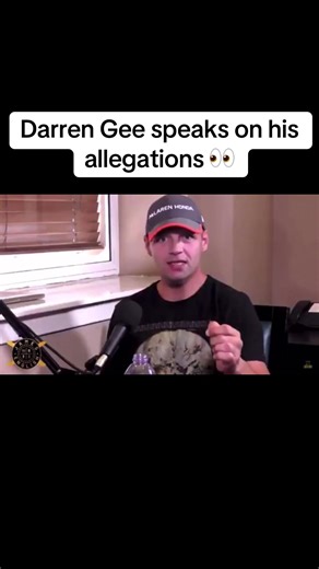 Darren Gee Addresses His Allegations