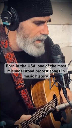 Born in the USA 🇺🇸 #brucespringsteen #acoustic #guitartechnique #usa #songwriter #americanmusic