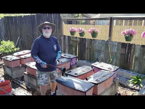 240411 Cutting EarthBox Cover Holes