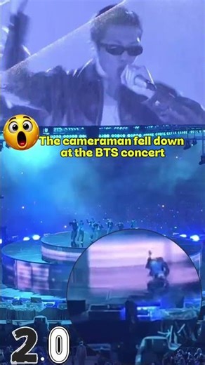 🎥OMG! The Cameraman CRASHES at BTS Concert! 😱 Must-See Behind the Scenes Moment!