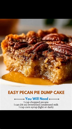 8.9K views · 54 reactions | Easy Pecan Pie Dump Cake Ingredients: -...