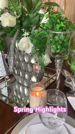 Spring decor ideas | lavish look back #spring #homedecor #subscribe