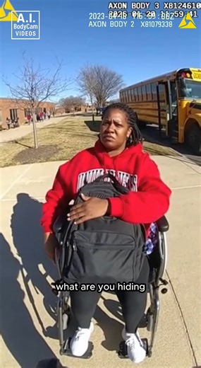 Officer Blocks a Wheelchair at a School Bus—What Happens Next Ends His Career | Bodycam Stories