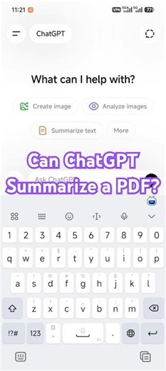 Can ChatGPT Summarize a PDF?​
