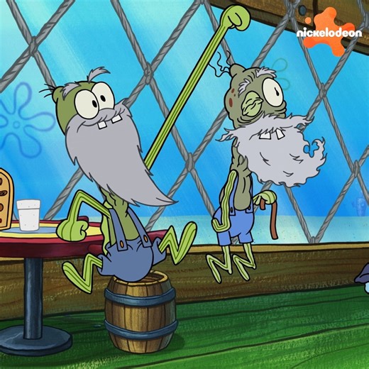 Oude Man Jenkins vs Mr. Krabs 😆 | SpongeBob SquarePants