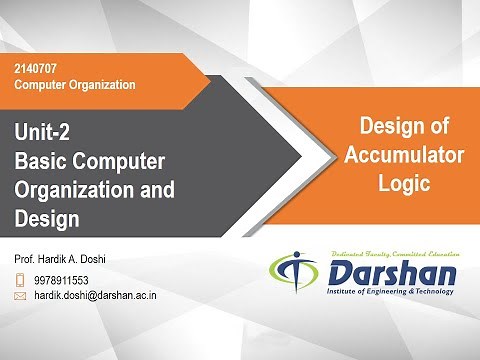 2.11 Design of Accumulator Logic