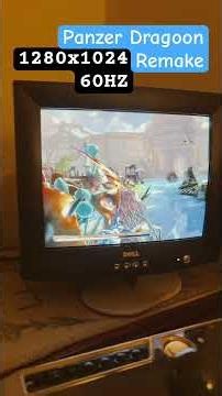 The Panzer Dragoon Remake is worthy! #HD #CRT gameplay