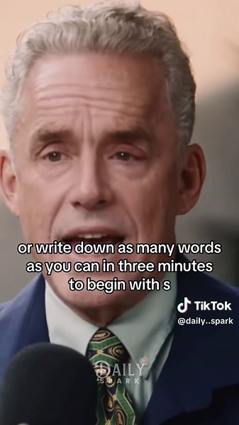 Test your verbal fluency? #dailyspark #motivation #jordanpetersonquotes #jordanpeterson #verbalfluency #selfimprovement #selfcare #mentalhealth