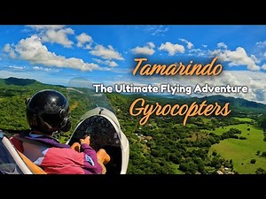 Ultralight Gyrocopter Flights Over Tamarindo Costa Rica!