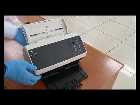Fujitsu fi-8150 Image Scanner: Unboxing, Overview, Setup 1