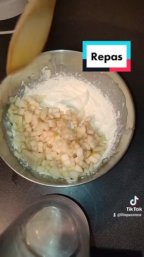 Charlotte aux poires #recette #dessert #repost #tiktokacademie #fyp