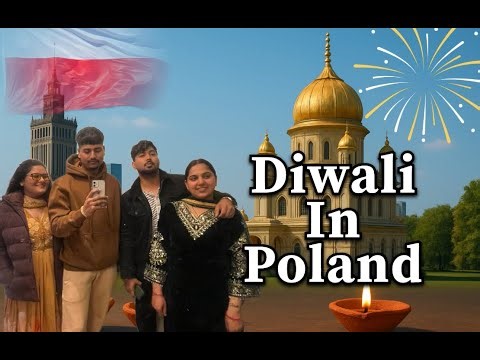 Diwali in Poland 🇵🇱 | Celebrating Away from Home with Friends & Gurdwara Visit
