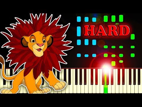 I Just Can't Wait To Be King (from The Lion King) - Piano Tutorial