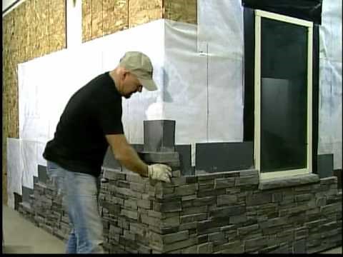Silvermine Stone Screw on stone veneer installation Stack-N-Tack stone USpatent