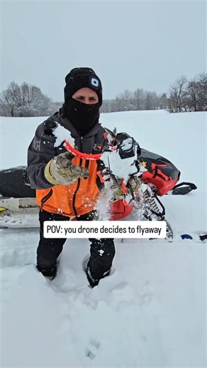 Optique Video FPV | Drone said NOP, litterally 😆 this is the effects of a "flyaway": the drone flight controller transmits signals from your fingers to the... | Instagram