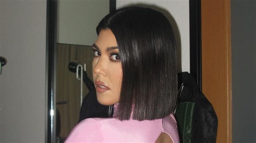 Kourtney flaunts her curves and does Pilates in skintight pajamas for new video