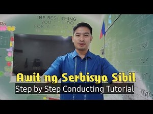 Awit ng Serbisyo Sibil | Basic Conducting Tutorial